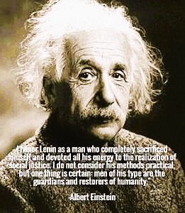 Albert Einstein on Lenin
