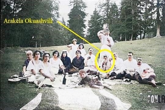 Family album photograph