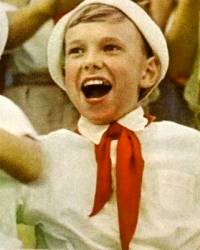 Komsomol propaganda poster