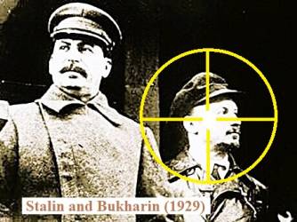 Stalin and Bukharin (1929)