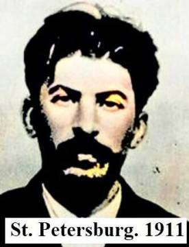 Stalin's mugshot of 1911