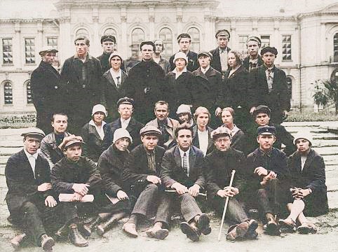 Red Professors University students (1925)